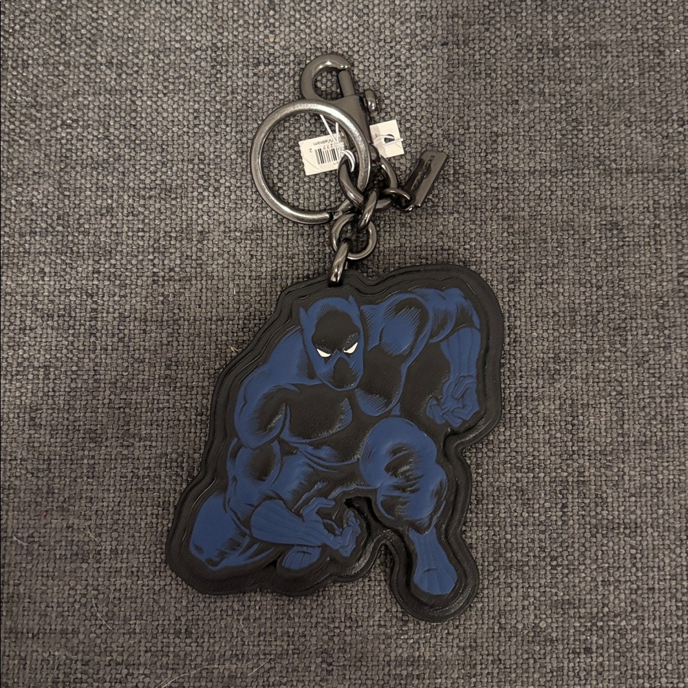 COACH Marvel Black Panther Bag Charm